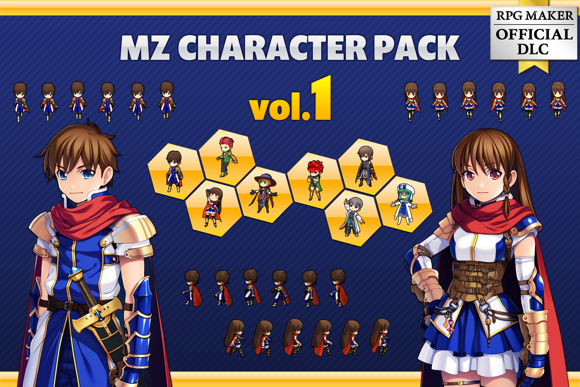 RPG Maker MZ - RPG Character Pack no Steam